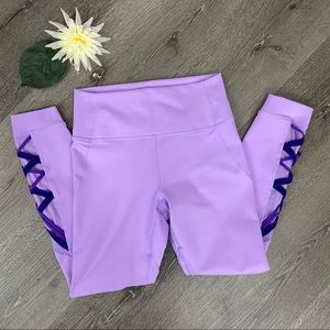 Fabletics Dynamic High-Waisted Lattice 7/8 Legging